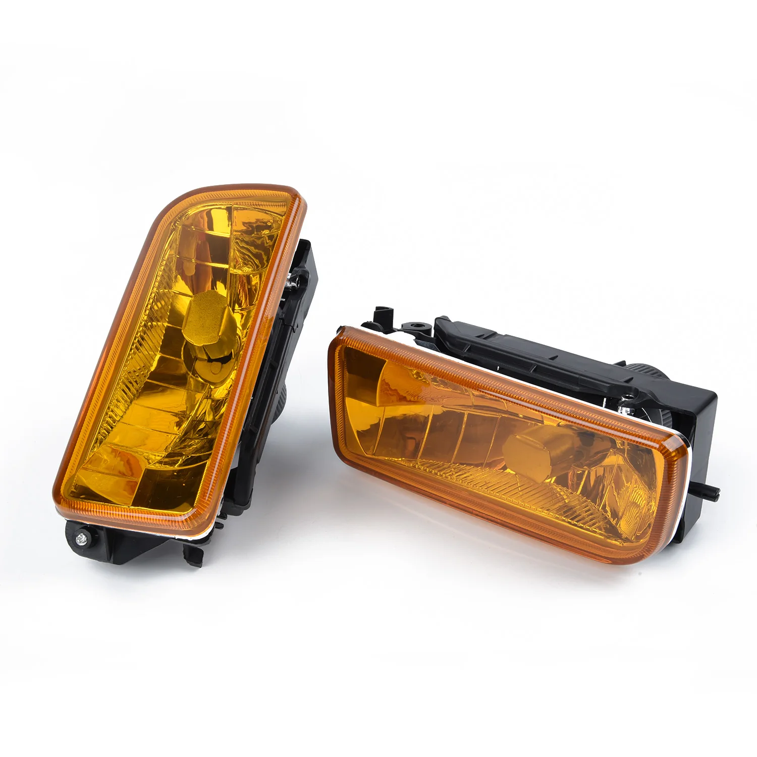 Lamps Fog Lights Yellow Lens Pair 1992-1998 For BMW E36 Chrome Replacement Useful Practical High Quality Durable