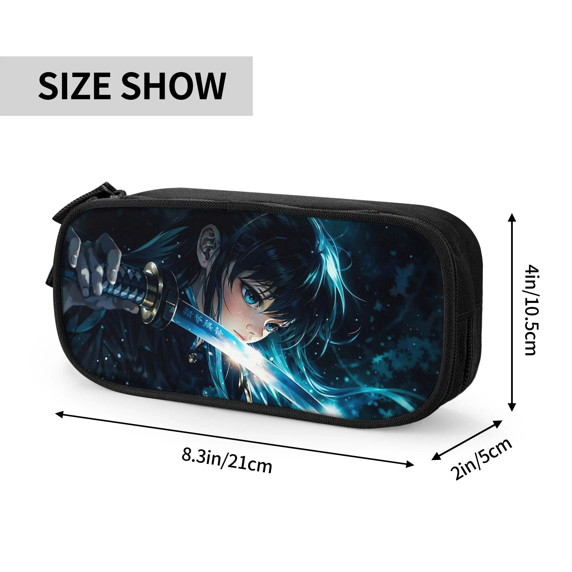 Custom Demon Slayer Large Capacity Bags for Child  Handheld Study Bag for Boys Gilrs Kids
