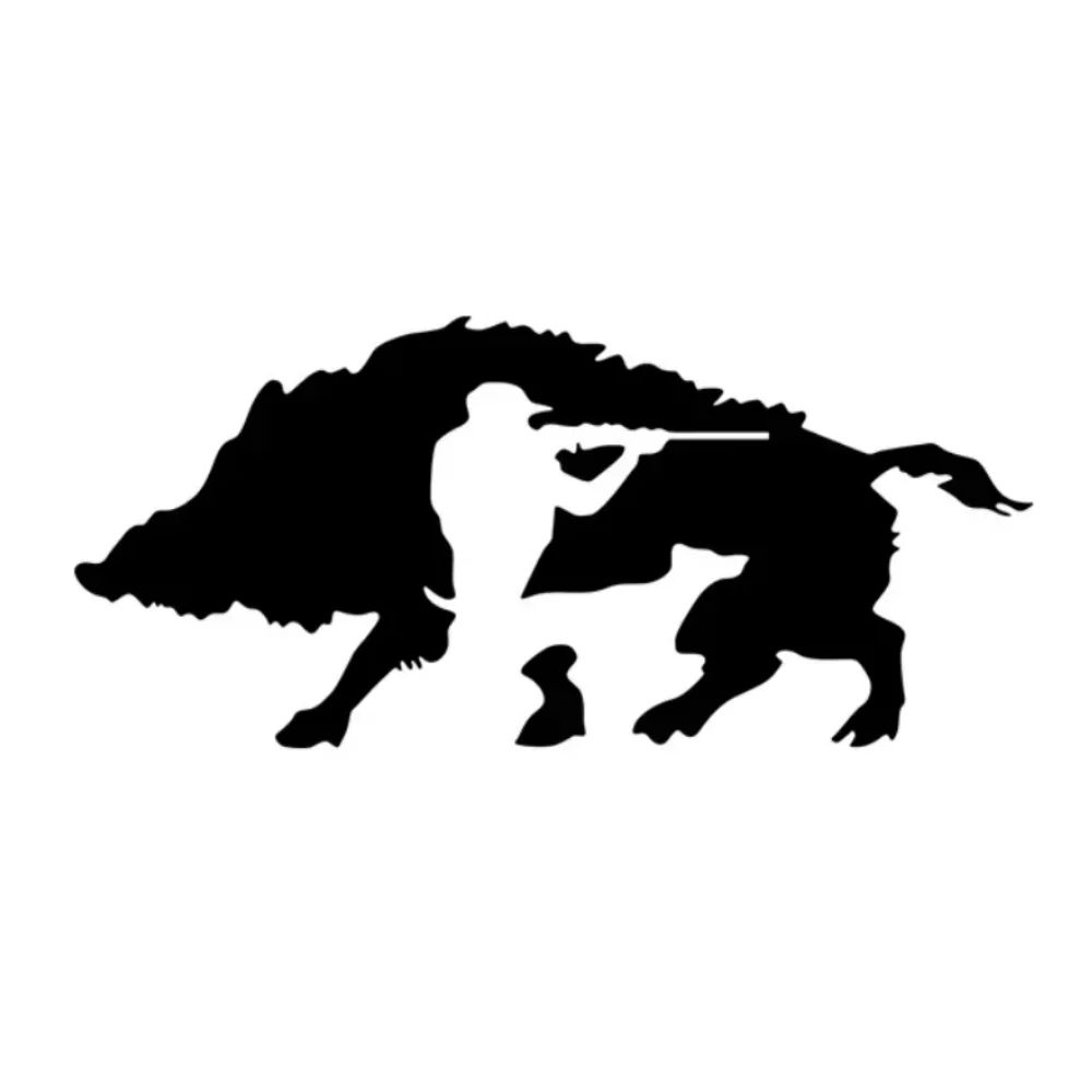 

Hunting Wild Boar Stickers Car Styling Personalized Exterior Decoration Accessories Car Stickers