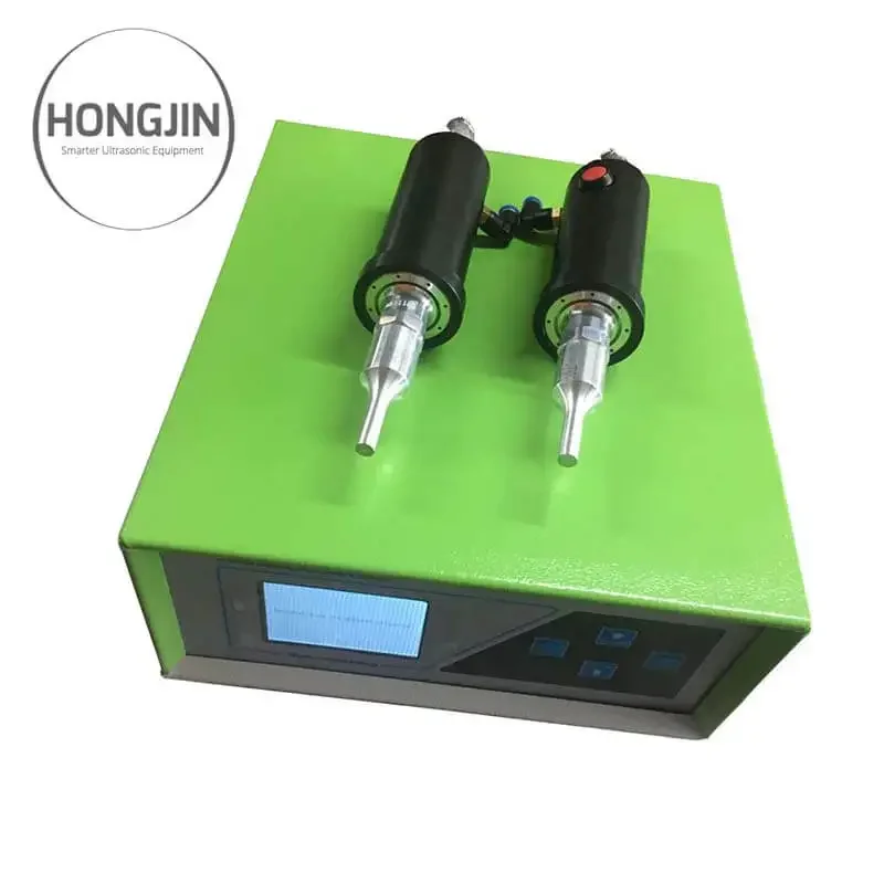 Handle Ultrasonic Spot Welding Machine For Welding PP Packaging Tape Ultrasonic Spot Welder