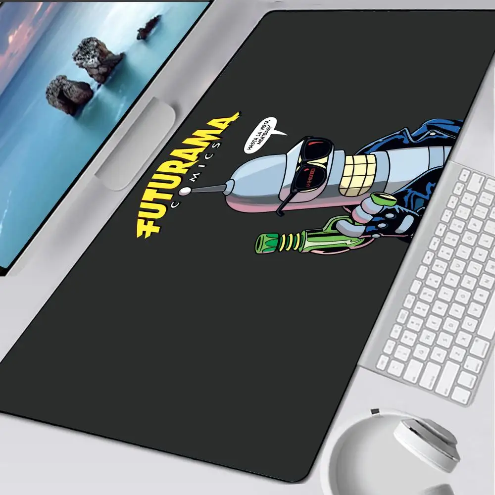 Futurama Anime B-Bender Mouse Pad Rubber Mat Laptop Xxl Mousepad Notebook Gamer Computer Table Gaming Accessories