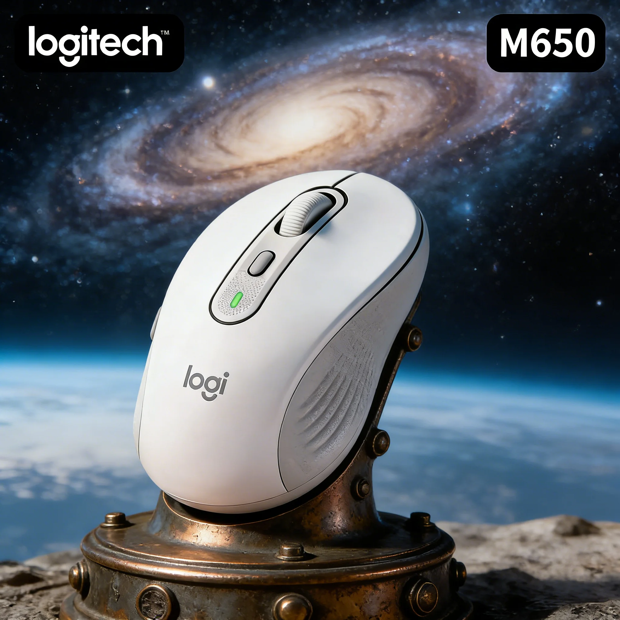 

Беспроводная бесшумная Bluetooth-мышь Logitech M650/M650L для офиса и ноутбука — передовая оптическая технология сенсора, программируемые кнопки