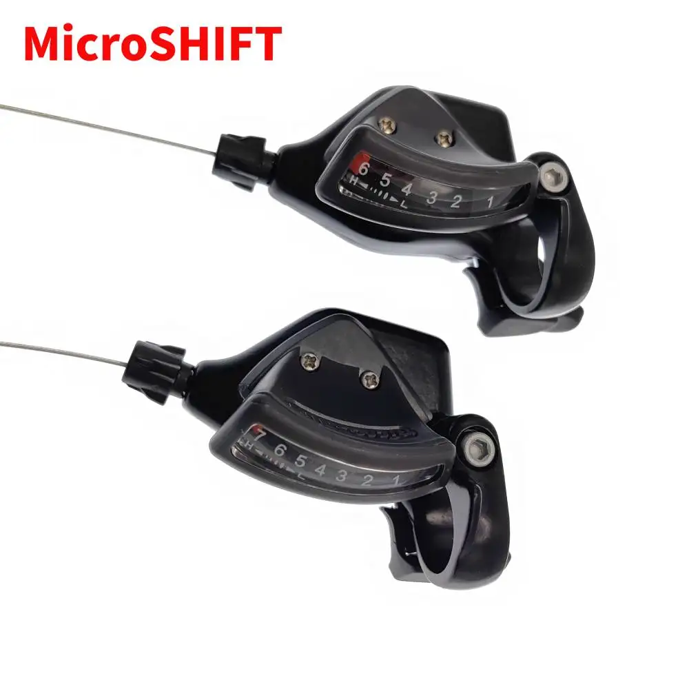 MicroSHIFT bicycle gear shifter 3*6/7 speed Trigger Shifter High-strength High Adjustment Accuracy 2.14m Variable Core Integral