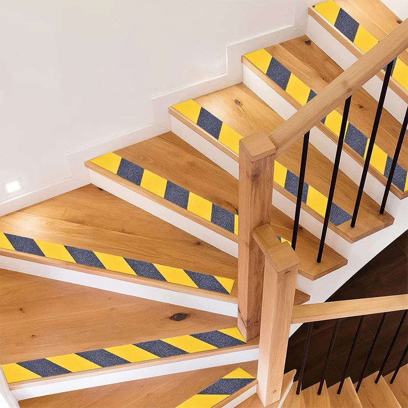 

25m Black Yellow Reflective Tape Sticker Self-adhesive Car Safety Warning Reflective Film Truck Tape Road Marking Tape