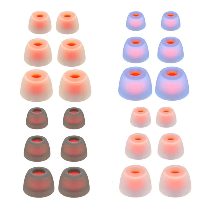 JBL T230NC TWS 이어버드 교체용 이어팁 이어버드 커버(3가지 크기)용 실리콘 이어버드 이어팁 3쌍