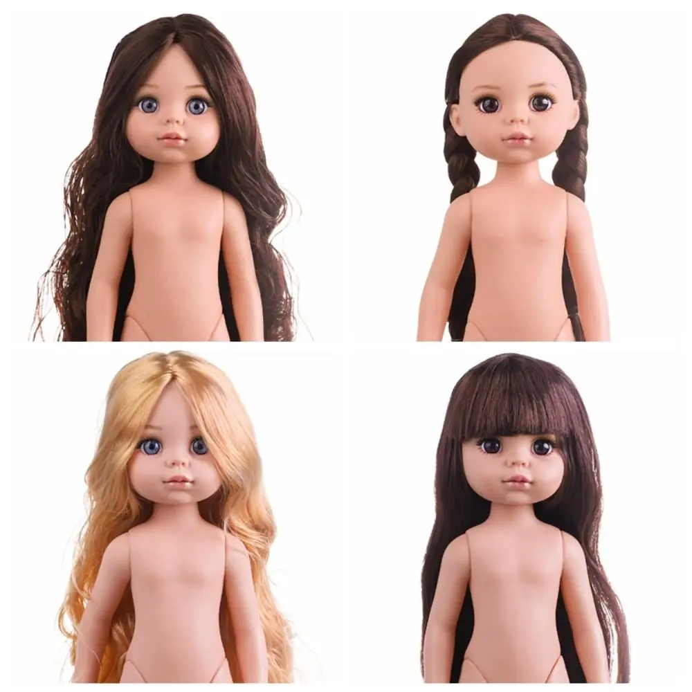 

Fashion Brown Eyes 12 Inch Doll Blonde Hair 30cm Height Girl Doll Movable 3 Hair Colors Humanoid Doll Doll Accessories