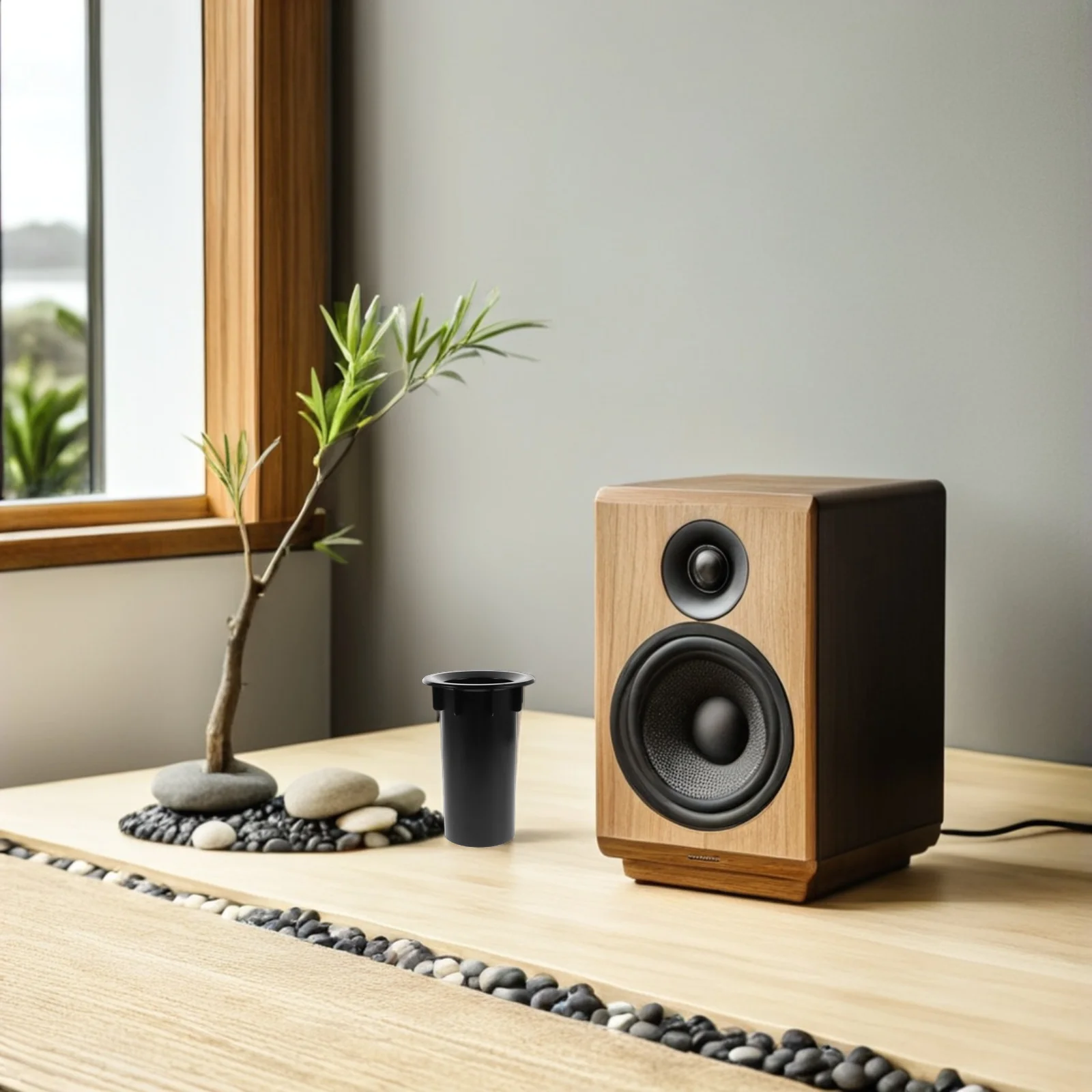 

2pcs Subwoofer Port Tube 85×150Mm Speaker Box Air Port For Bass Reflex Enhanced Sound Coverage Professional Audio Outdoor Events