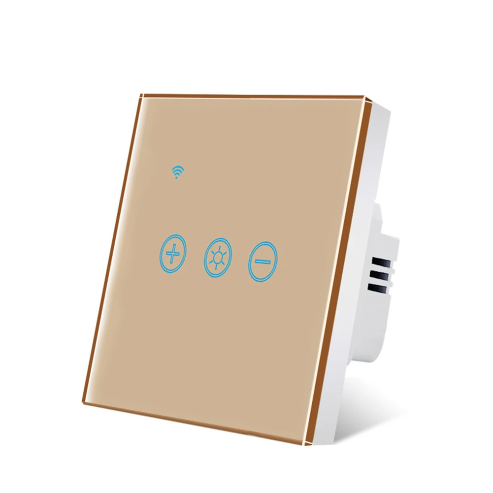 

Wireless Dimmer Switch Featuring App Control and Voice Commands for Smart Home Integration AC 100 240V Compatibility