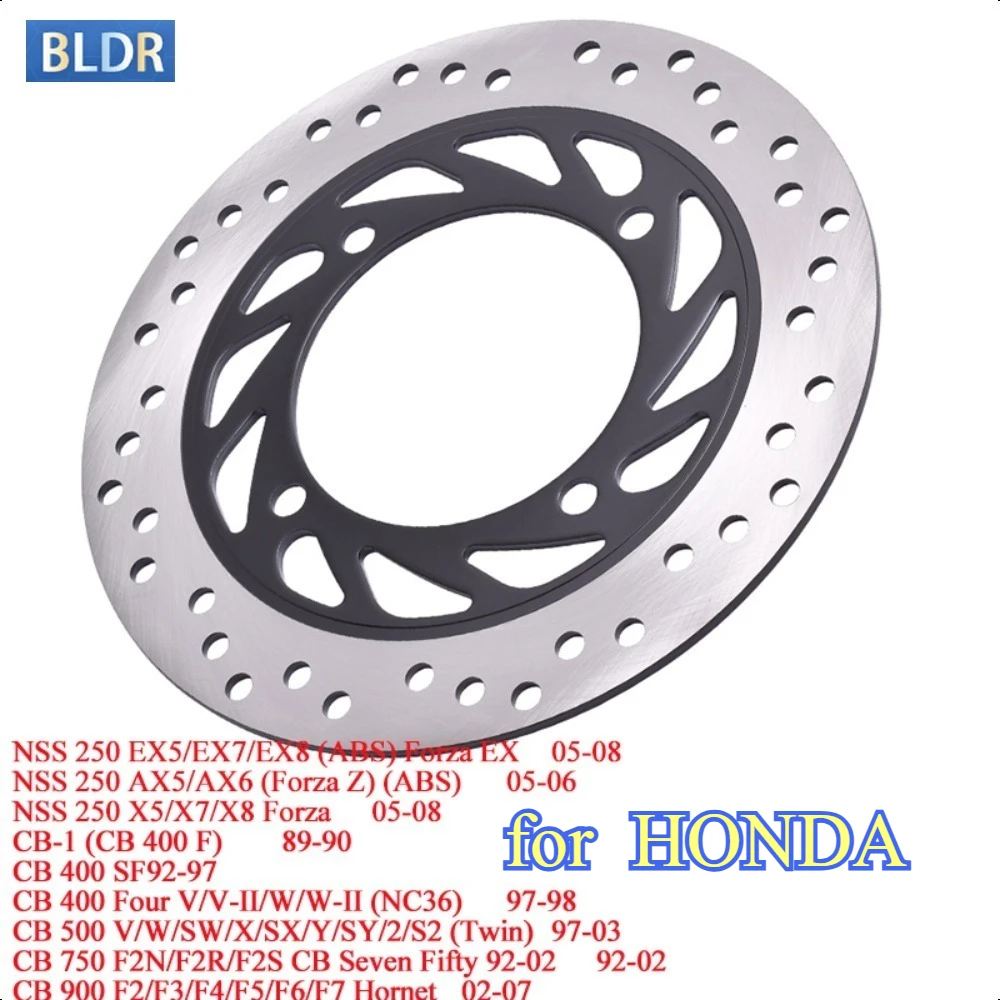 Discos de Freio Traseiro para Moto Honda CB500 Twin CB 500 1997-2003 NSS250A NSS250 AX Forza Z ABS 05-06 NSS 250