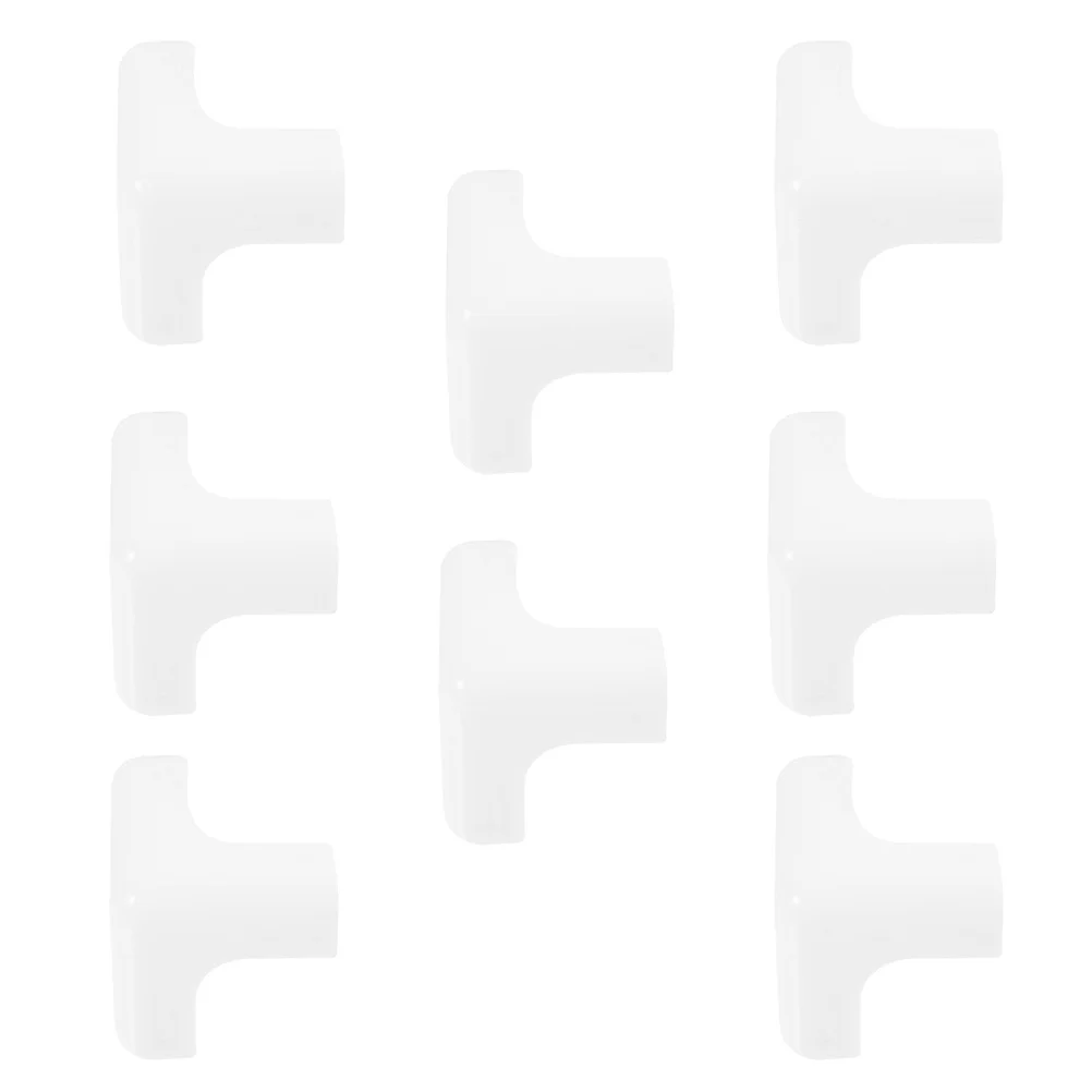 8 قطع من واقيات الصدمات الآمنة، واقيات حواف متينة، تصميم شفاف للأطفال وكبار السن، واقي مصد منزلي