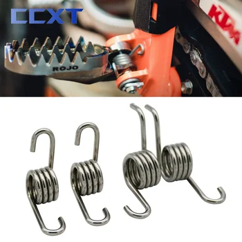 오토바이 풋페그 발판 스프링, KTM SX SXF EXC XC XC XCF XCW XCFW 65-530cc 1998-2014 2015 2016 2017 2018 2019 