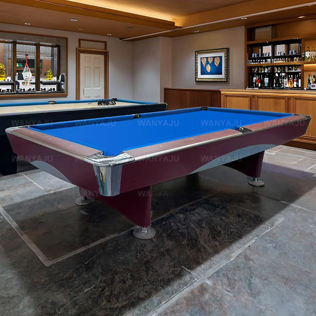 حار بيع الطراز الحديث تسعة كرات 9ft لوح أسود تجاري لطاولة البلياردو 7ft 8pool طاولة بلياردو البلياردو داخلي لشريط #2