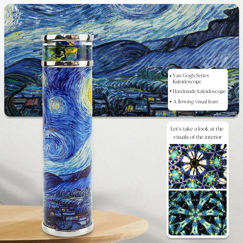 Morlens Handmade Kaleidoscope World Famous Painting Series Girlfriend Birthday Gift Children's Gift Crafts Collection CoupleGift