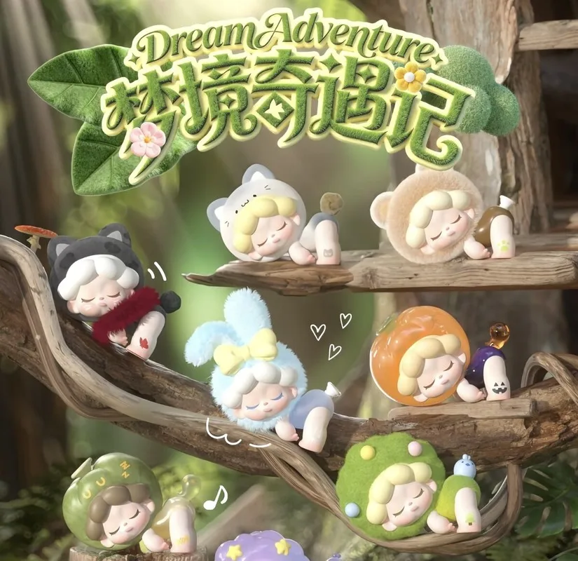 Authentic Wendy 2nd Generation Dream Adventure Series Mini Blind Box Trendy Art Toy In Stock Cute Sleep Doll For Collectors