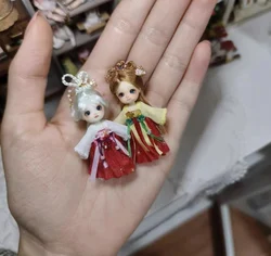 SD mini BJD girl's doll Kawaii cartoon doll diy Japanese doll birthday gift