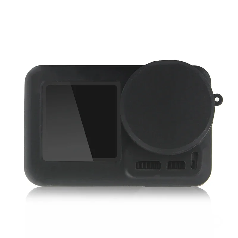 غطاء حماية كاميرا سيليكون ، غطاء عدسة ، مضاد للتصادم لـ DJI Osmo Aciton 1 ، ملحقات الكاميرا ، 2 في 1 #4