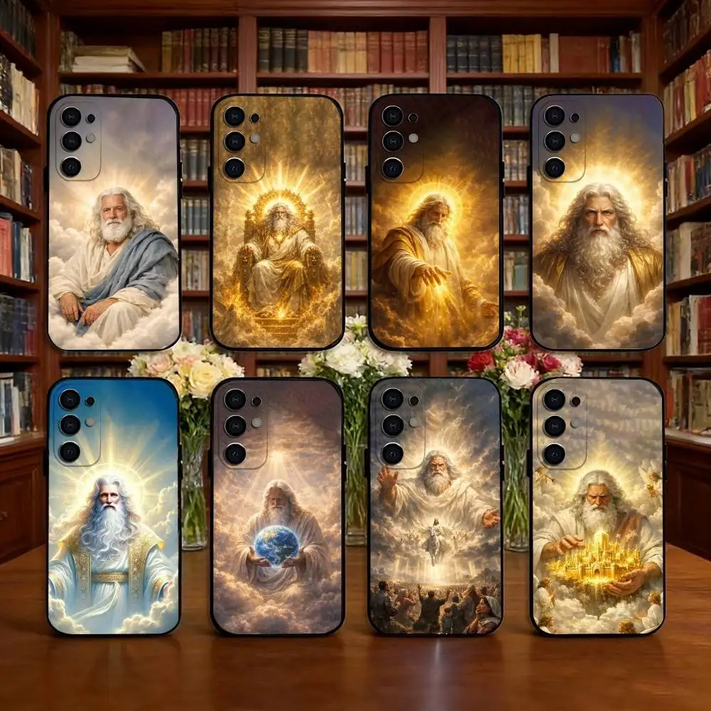 

Manifestation of God Phone Case For Samsung S25,S24,S21,S22,S23,S30,Ultra,S20,Plus,Fe,Soft Silicone Black Cover