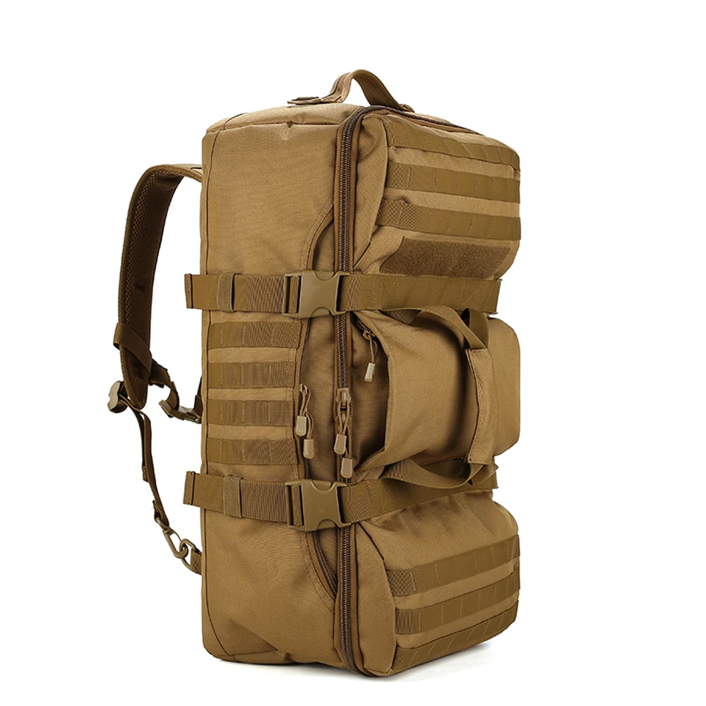 

Рюкзак для путешествий на открытом воздухе, вместительный походный рюкзак, водонепроницаемая сумка-дафл 56-75 л для активного отдыха, спорта и путешествий