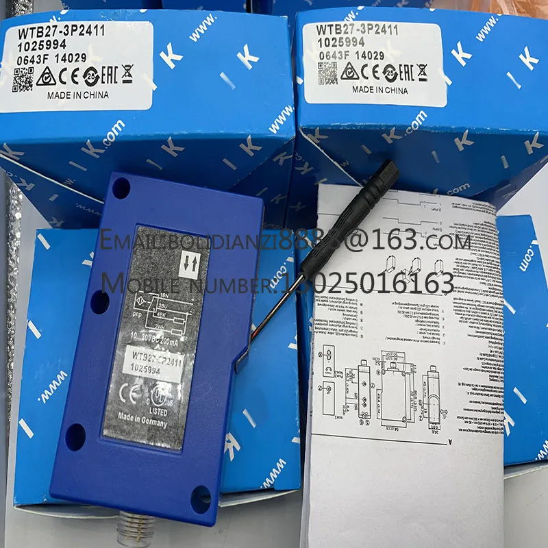 

Совершенно новый оригинальный датчик WTB27-3N2483 WTB27-3P2483 в наличии.