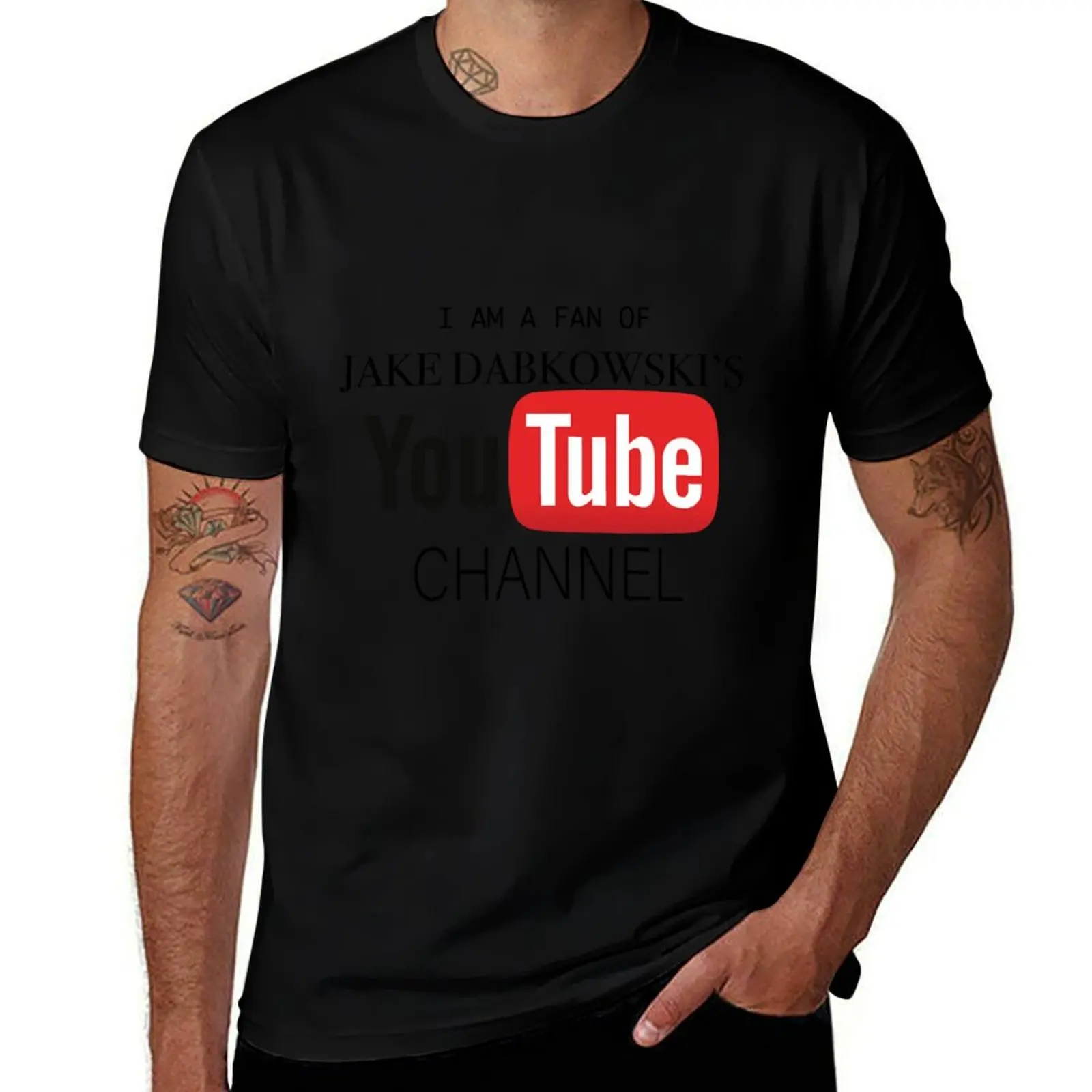 

T-Shirt shirts graphic t Jake t casual t for Dabkowski shirts for Merch slim man men T-Shirt shirts man fit mens