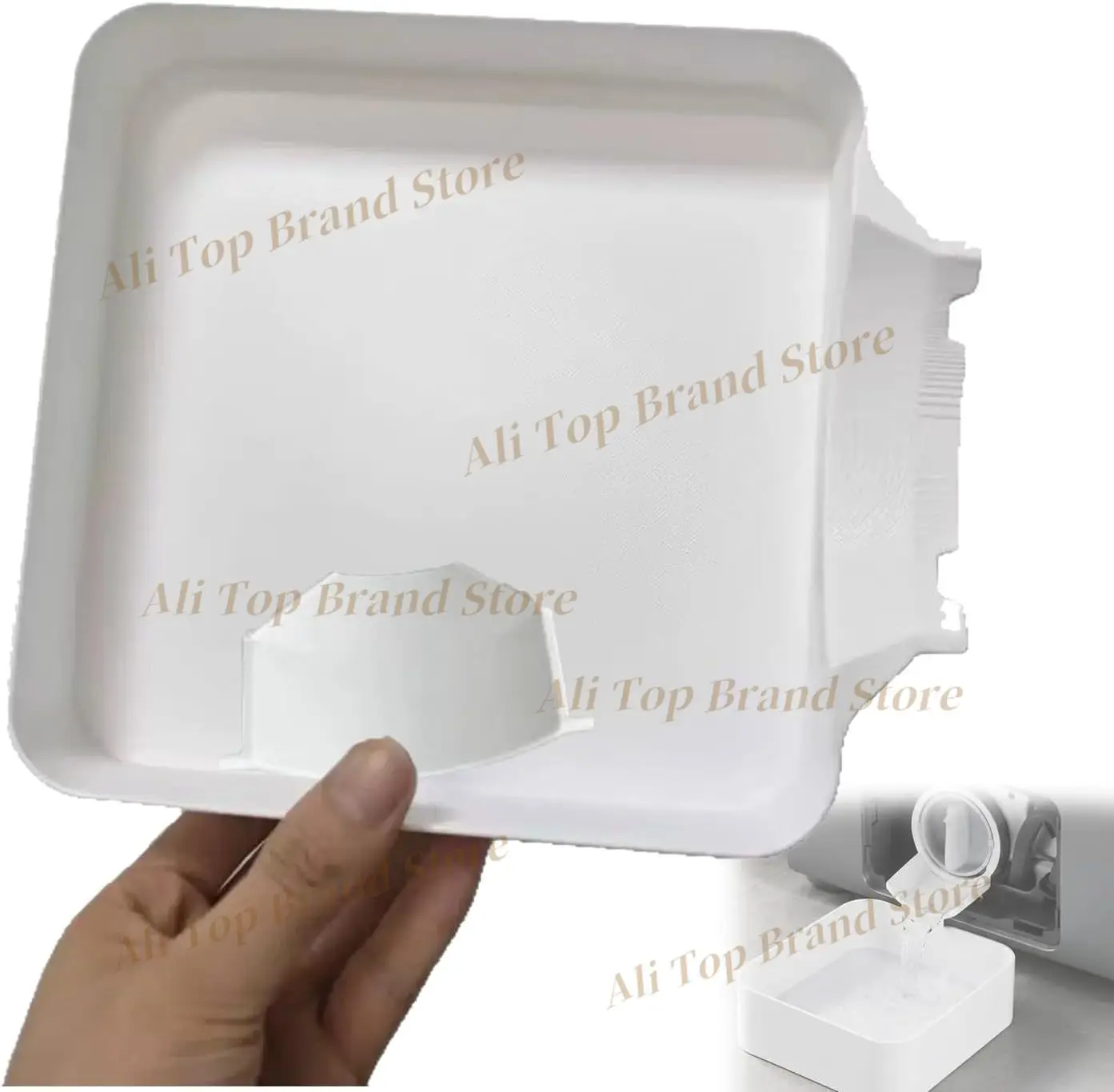 Washer Drain Pan,Universal Front-Load Washing Machine Drain Pan,Easy Installation for Basements, Apartments, Garages and Rentals