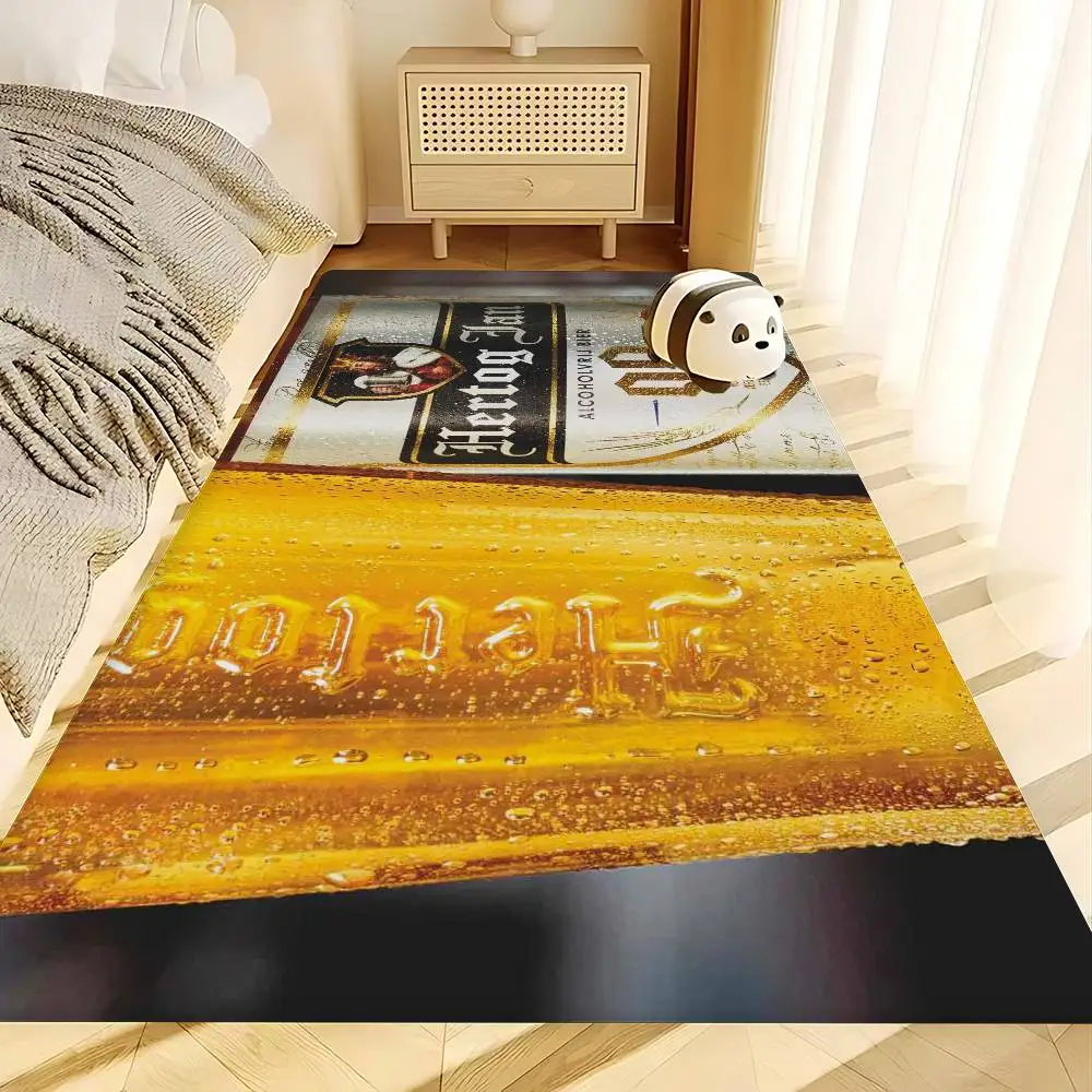 H-Hertog Jan Entrance Door Mat Nordic Style Bedroom Living Room Doormat Home Balcony Anti-Slip Modern Home Decor