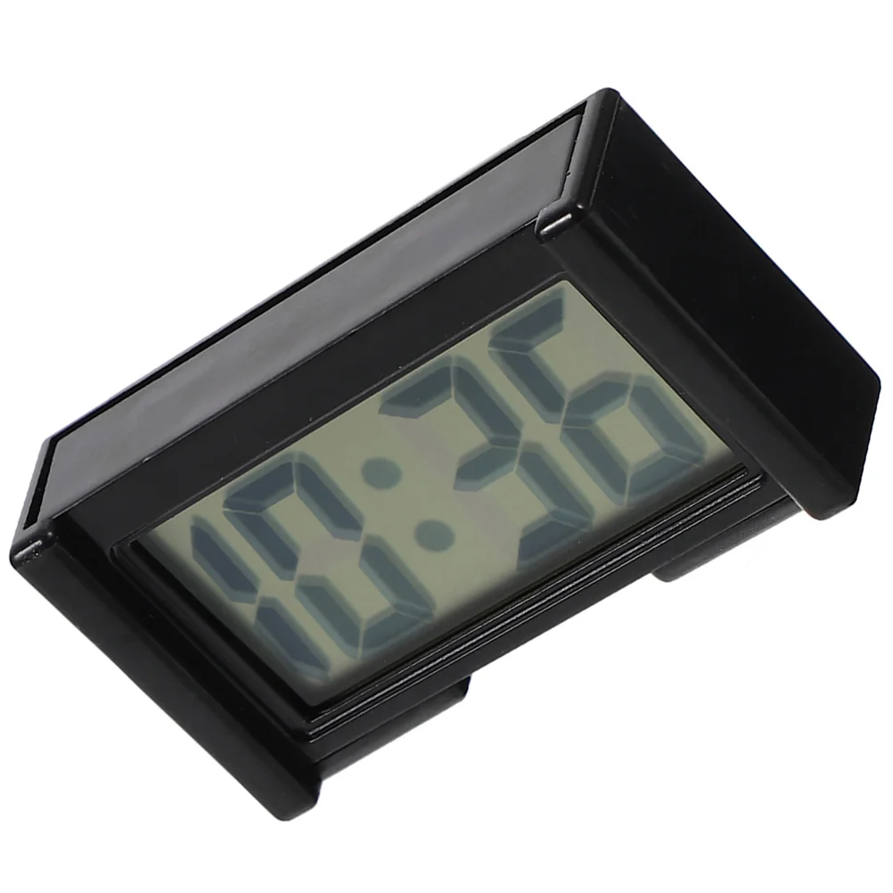 

Digital Car Clock Plastic Vehicle Dashboard Automobile Mini Clock Clear Display Quality Screen No Burrs