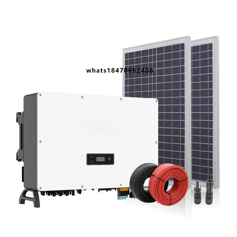 Hot Sale High Voltage Controller 50kw Solar System Kit for Commercial and Industrial Solar System China Warehouse
