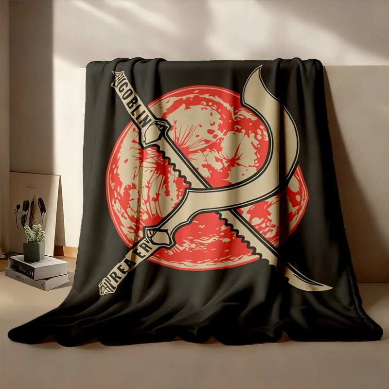 Red Rising, Reaper, Goblin, darrow, sevro, Vintage Flannel Blanket, book lover gift