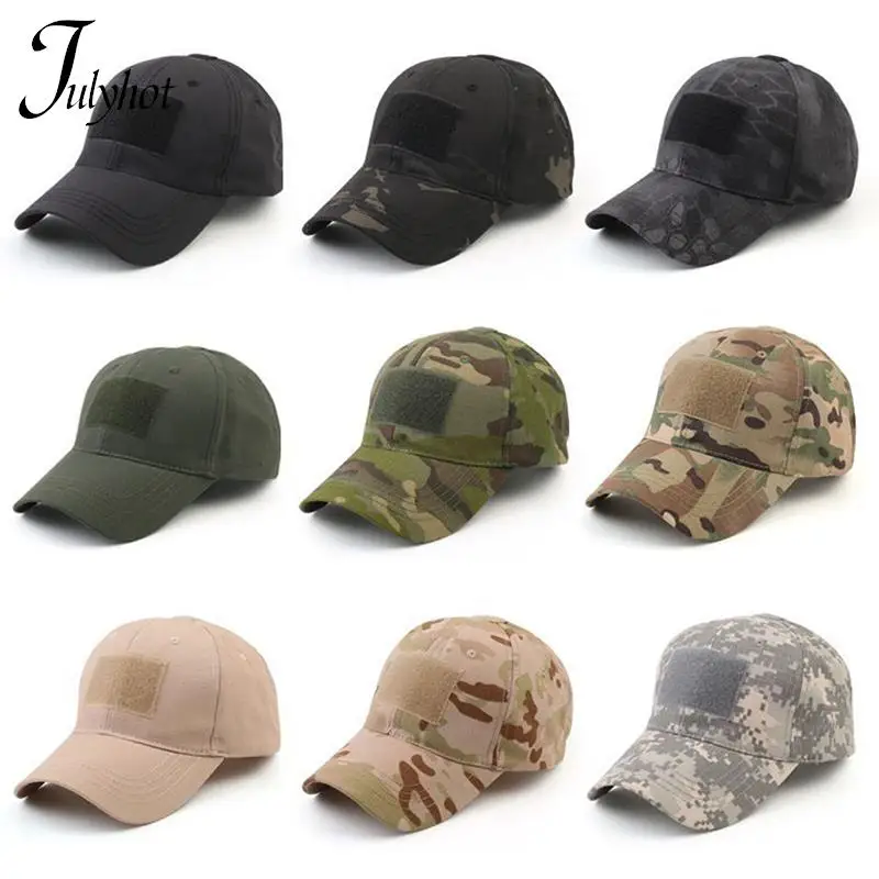 

Military Baseball Caps Camouflage Tactical Army Soldier Combat Paintball Adjustable Summer Sun Hats Men Women