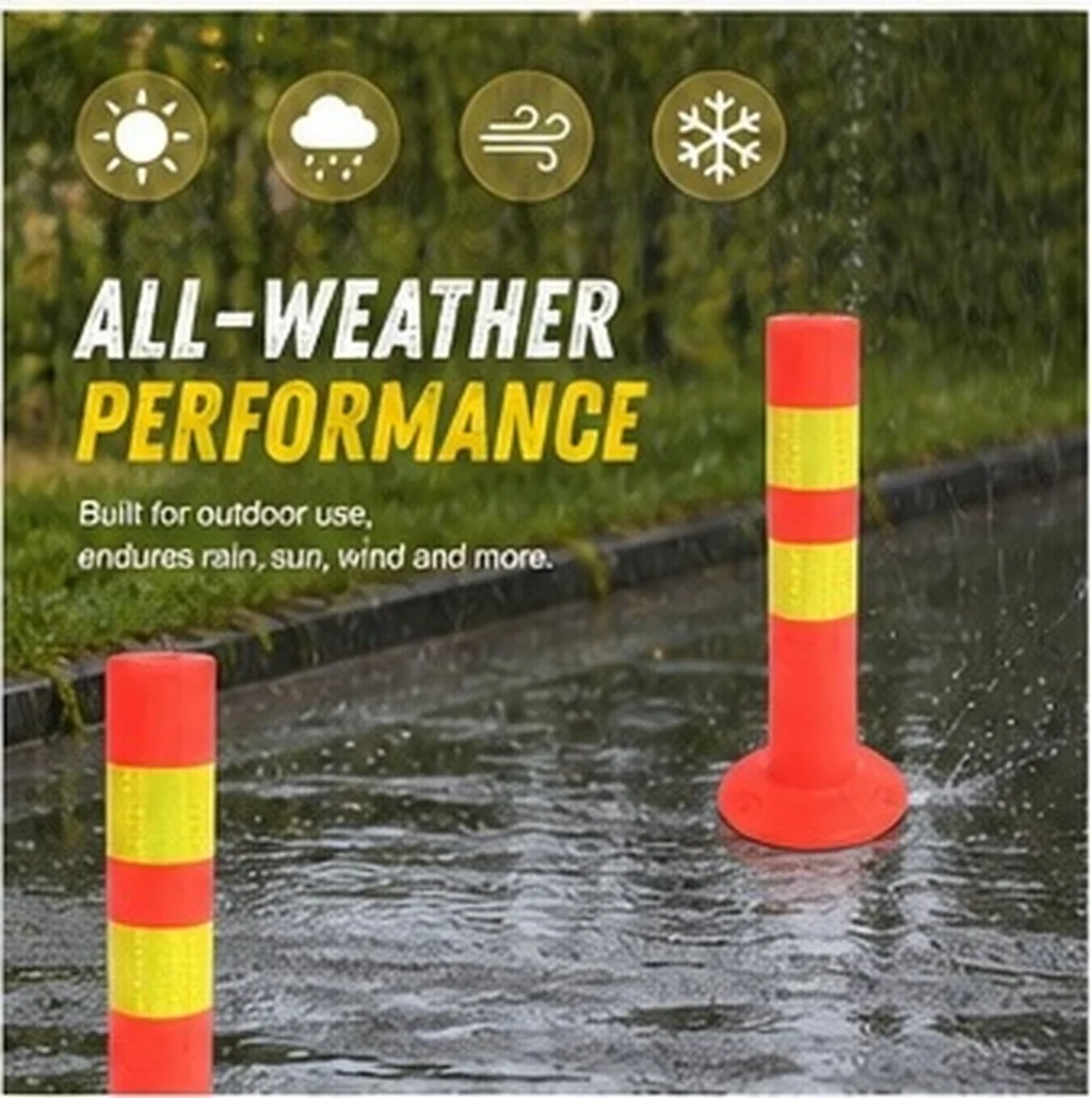 Safety Barrier Parking Traffic Chain Plastic Control Crowd Halloween Christmas Traffic Safety Cones Road Safety Cones Warning