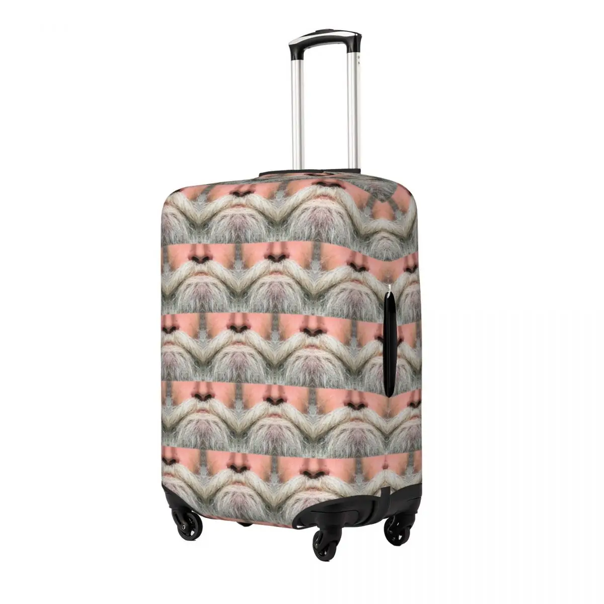 

A Luscious Grey Beard -only Suitcase Cover Protection Elastic Travel Luggage Protector Covers for 18-32 Inch