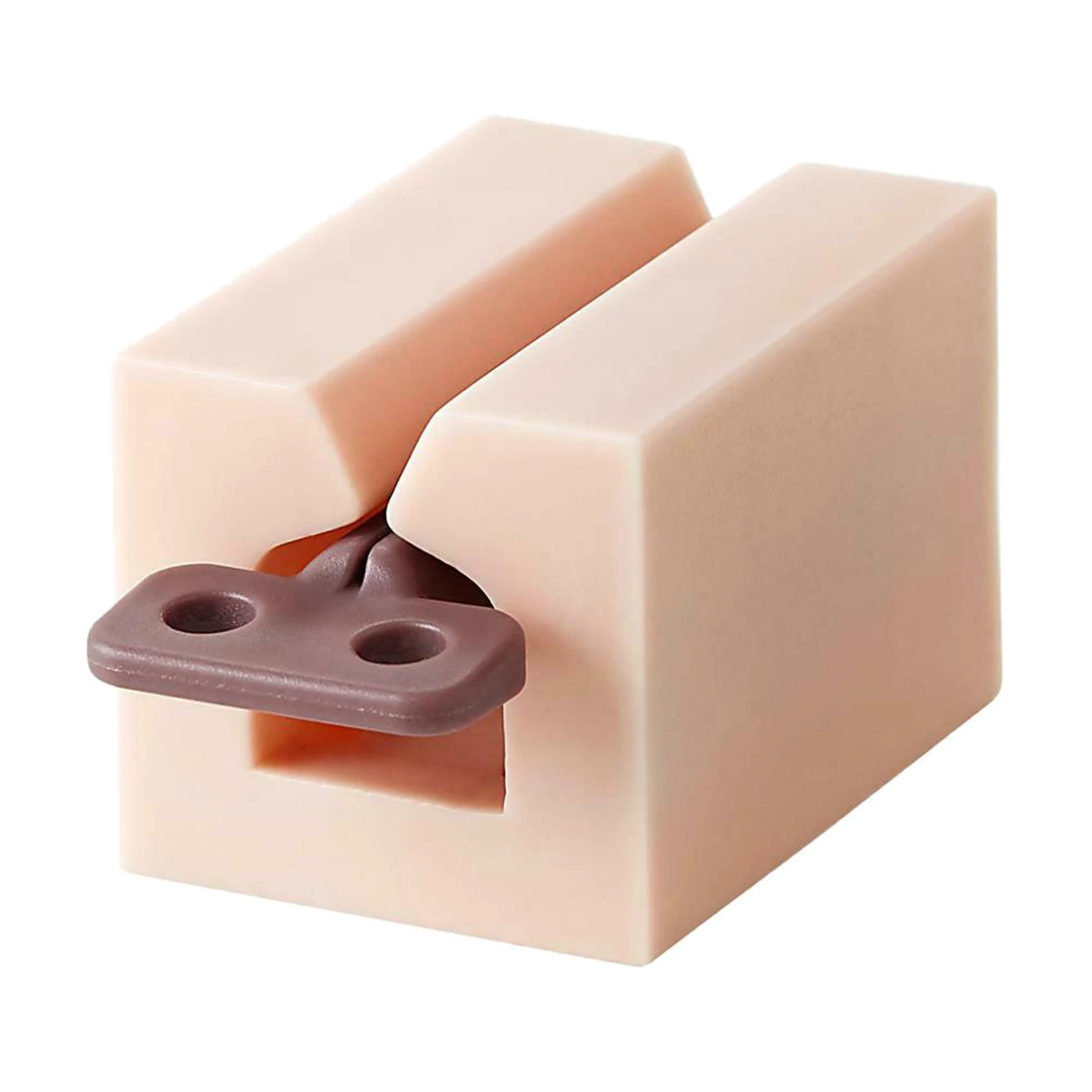 KYCOR-8Pcs Multifunctional Toothpaste Tube Squeezer Plastic Tooth Paste Holder Dispenser