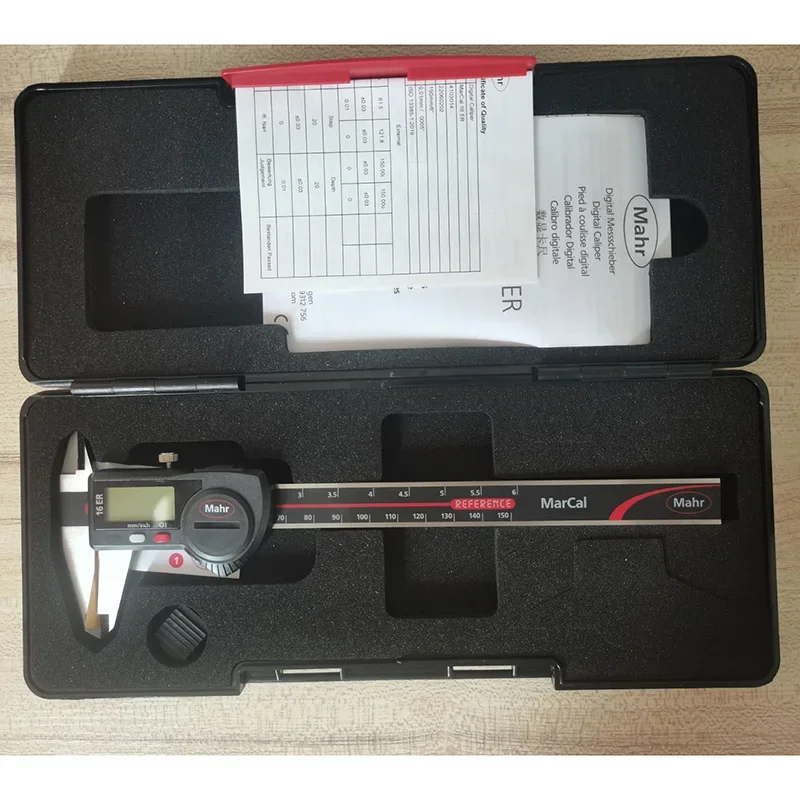 Mahr 16ER Digital Calipers Measuring Range 0-200mm/8\