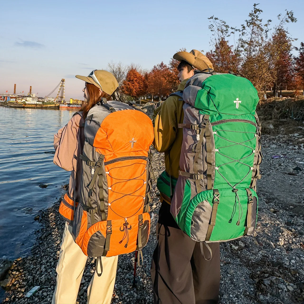 Sports Bag 60L Professional Mountaineering Travel Backpack Outdoor Backpack Travel Bag Multifunctional Large Capacity Gym Bag