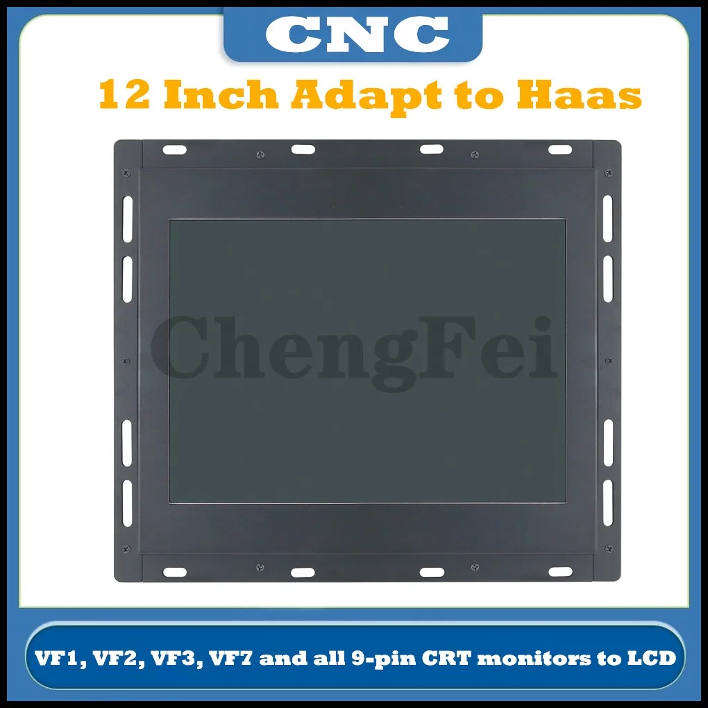 HOT CNC 12 Inch LCD Monitor for HASS VF1 VF2 VF3 VF7 9-Pin 28HM-NM4 CRT Monitor Replacement