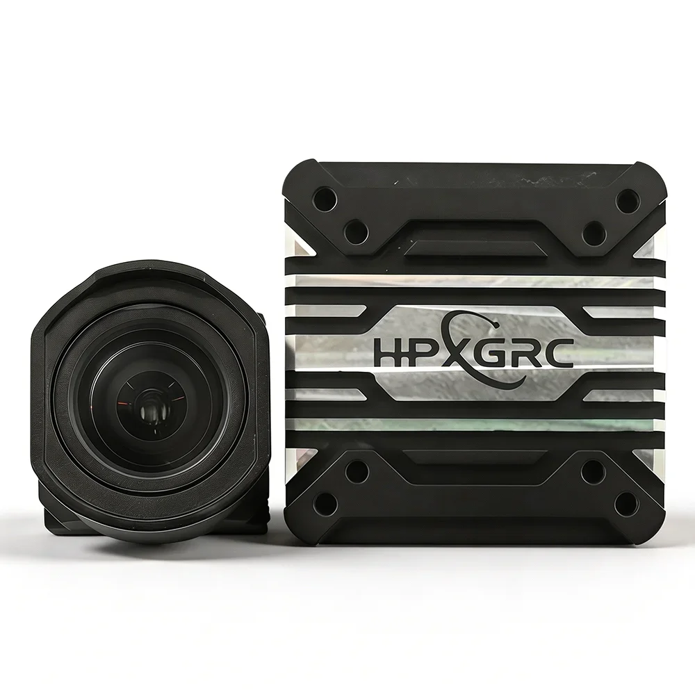 HPXGRC O4 Air Unit Upgrade Kit, 145° Wide Angle Lens CNC Aluminum Heatsink Cover, Enhanced Cooling FPV DIY Mod Kit