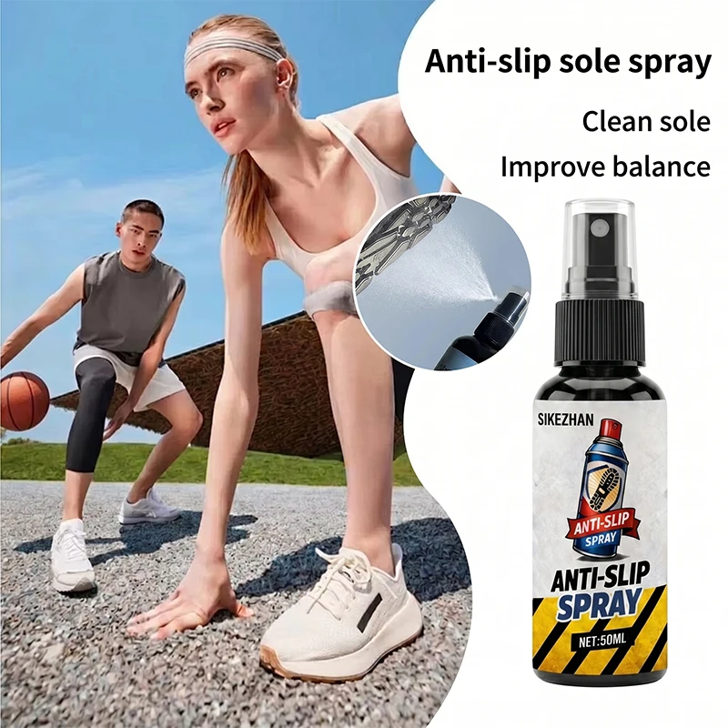 Picture 6: SIKEZHAN Non-Slip Shoe Grip Spray (50ml) - Instant Anti-Slip Traction Enhancer for Basketball, Sports Sneakers, & Work Boots