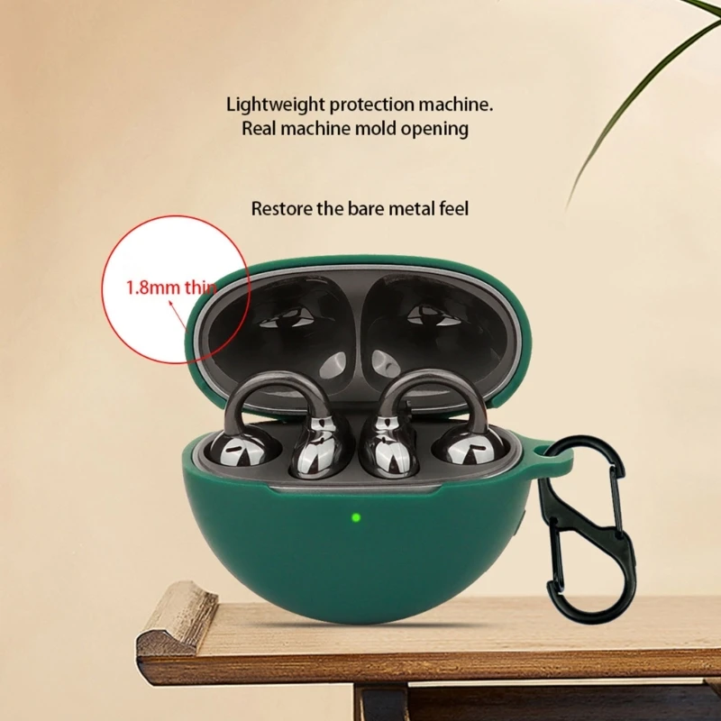 Earphone Silicone Case for FreeClip Ear Clip Dust Cover Wireless Earbuds Skin