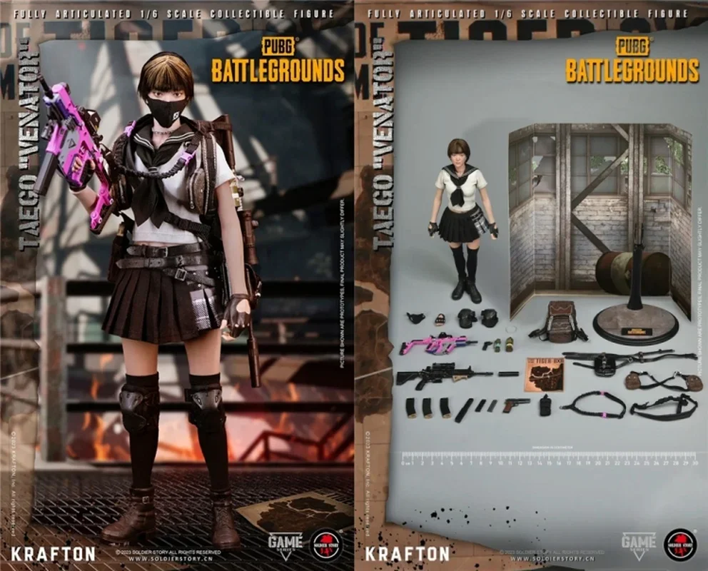 In Stock SoldierStory 1/6 Scale SSG-007 Jedi Survival Tiger Map Vinato Action Figure Model Toys