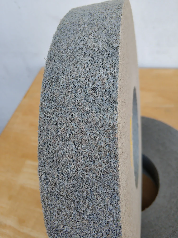 Deburring Excel convolute abrasive wheel EXL 7S FIN 12X2X5 non woven abrasive wheel BRITE deburring