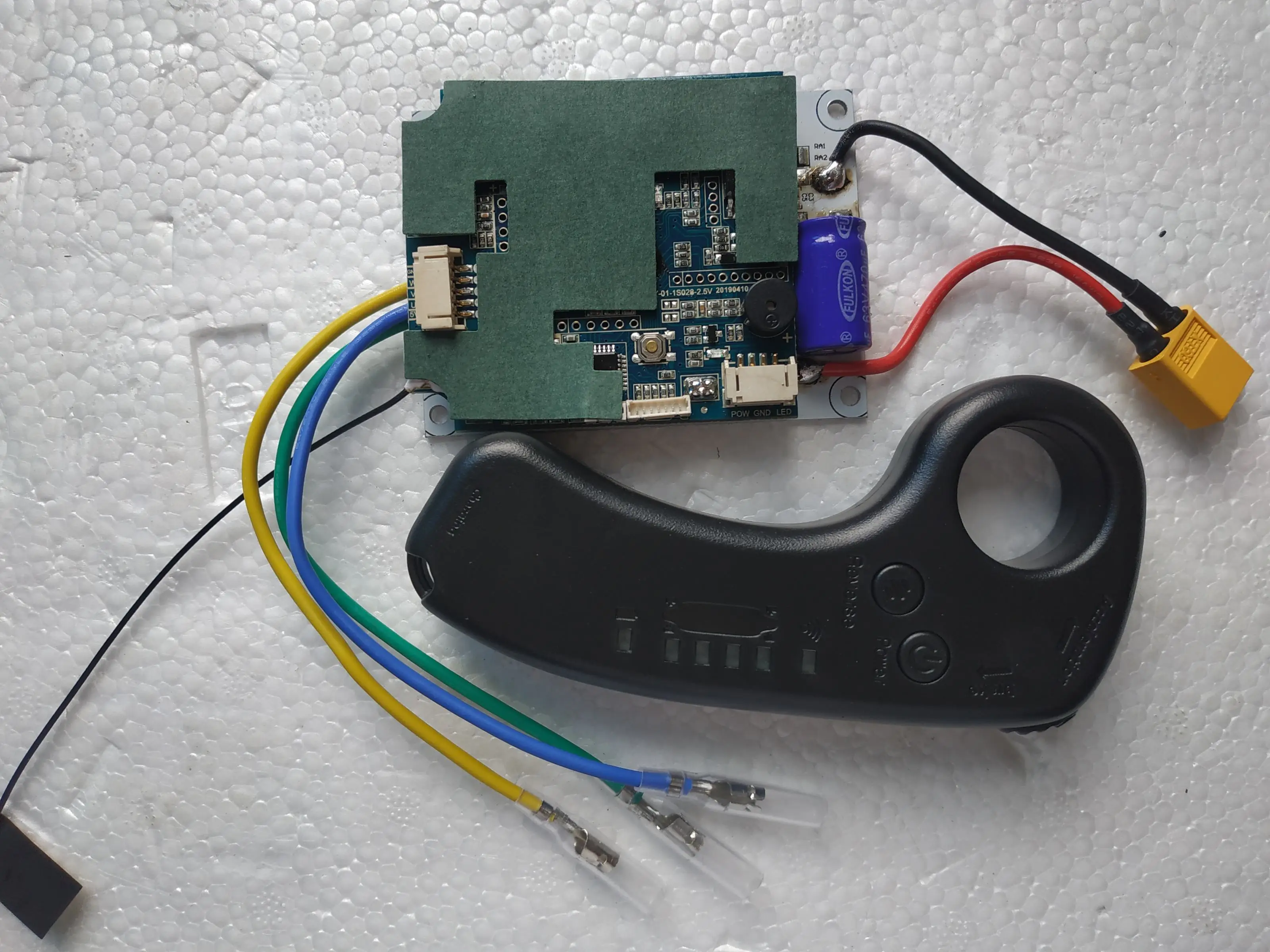 Controle remoto sem fio Controlador Scooter elétrico, Motor Board, Controle Motor, Governador Hub, Belt Drive