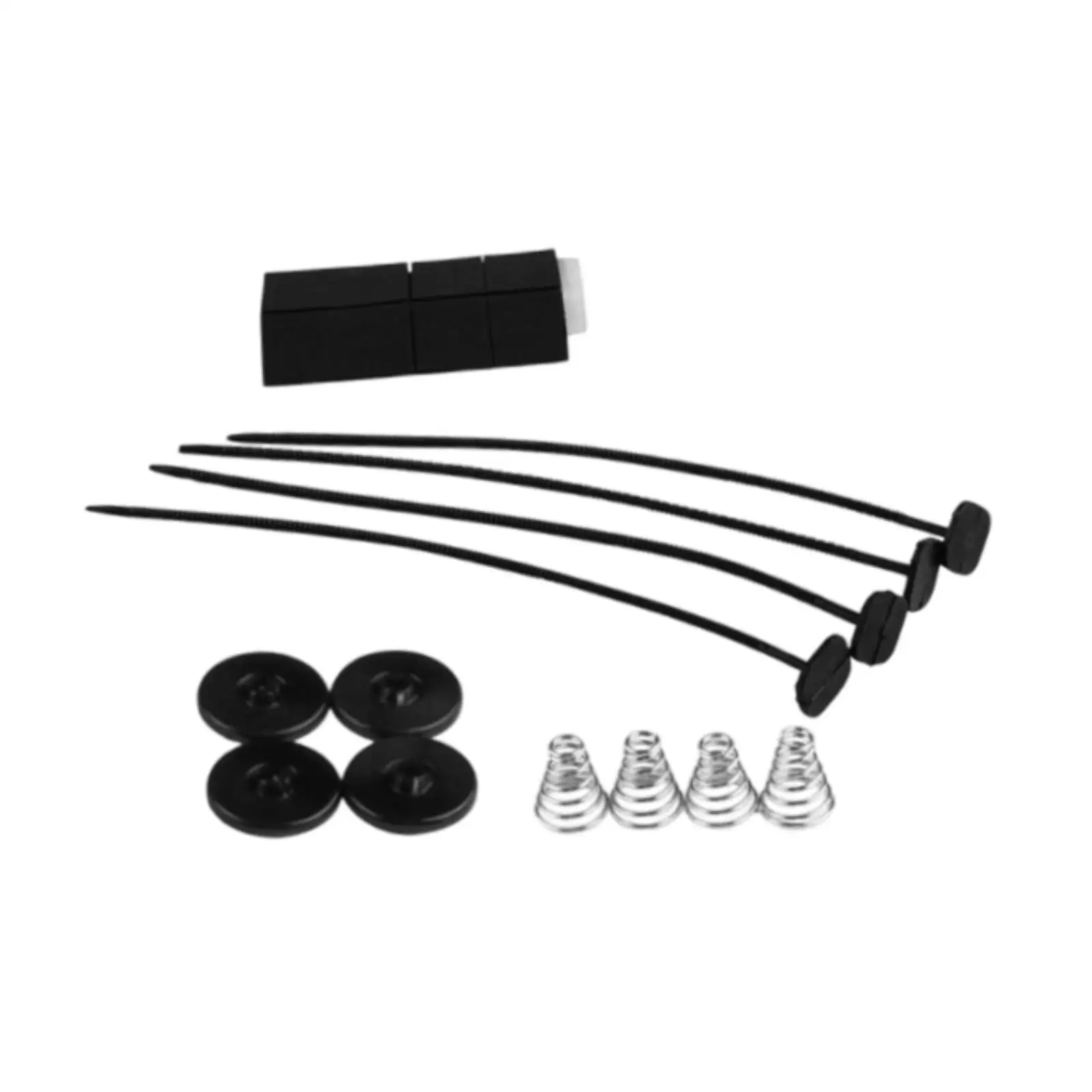 Universal Fan Car Electric Radiator Cooling Fan Mount Kit for Electric Radiator Tie Strap