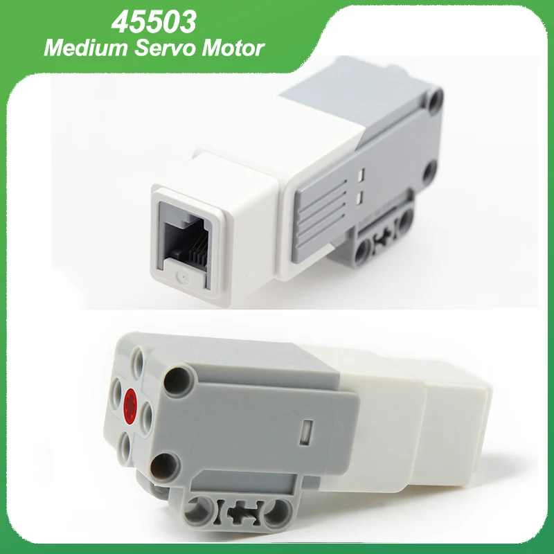 NEW EV3 45503 Medium Servo Motor PF Parts Compatible With Mindstorms 99455 45544 Educational Building Blocks