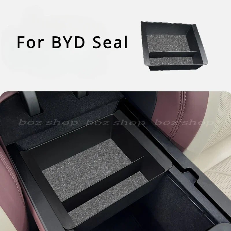 For BYD Seal DMI Honor Edition Armrest Box Storage Box Layered Storage Central Control Storage Box Car Accessories