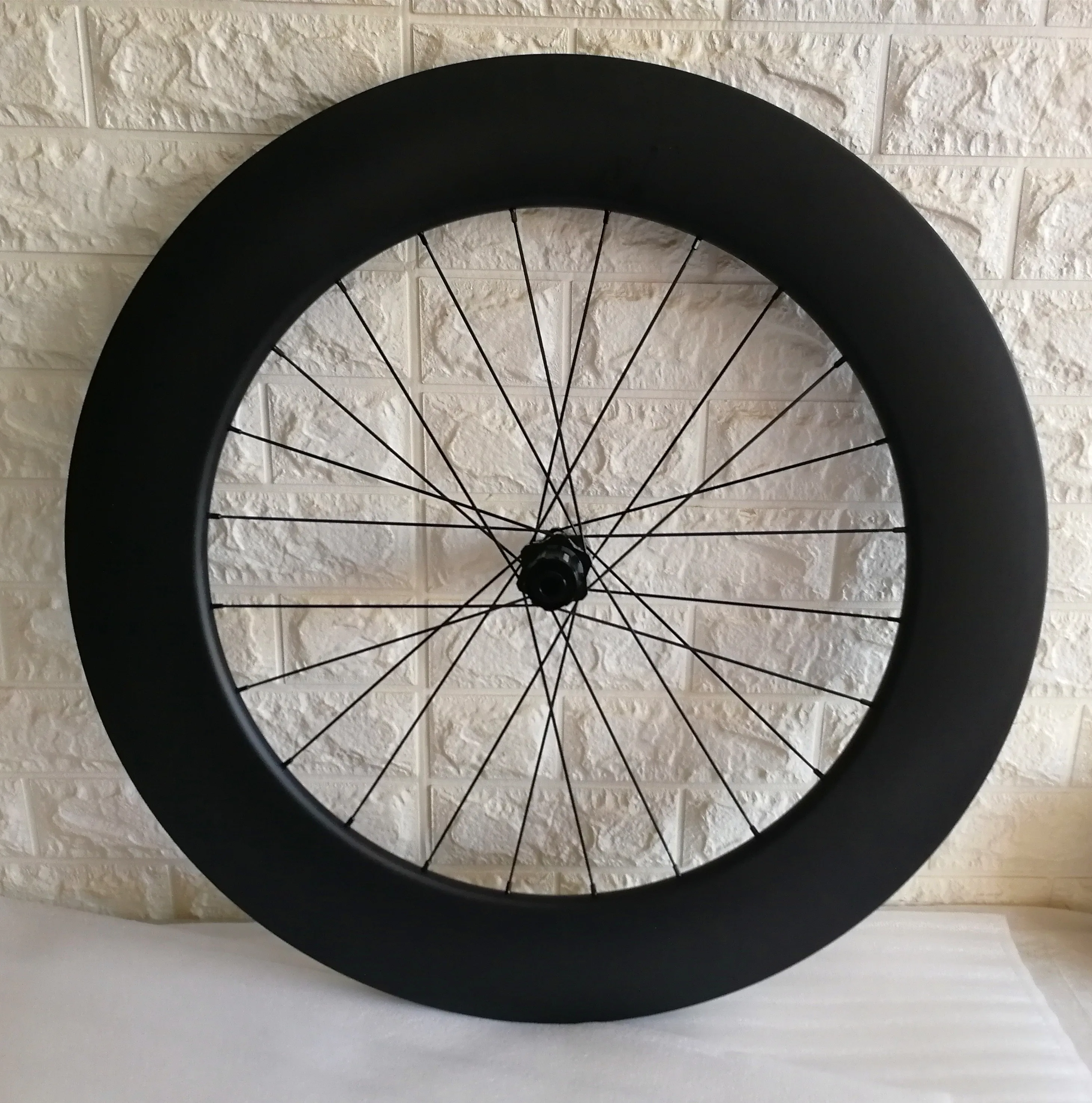 STLF 88mm Carbon Road Wheels Disc Brake Carbon Fiber Wheels Bike DT Disc Brake Center Lock Hub 24 24 Holes