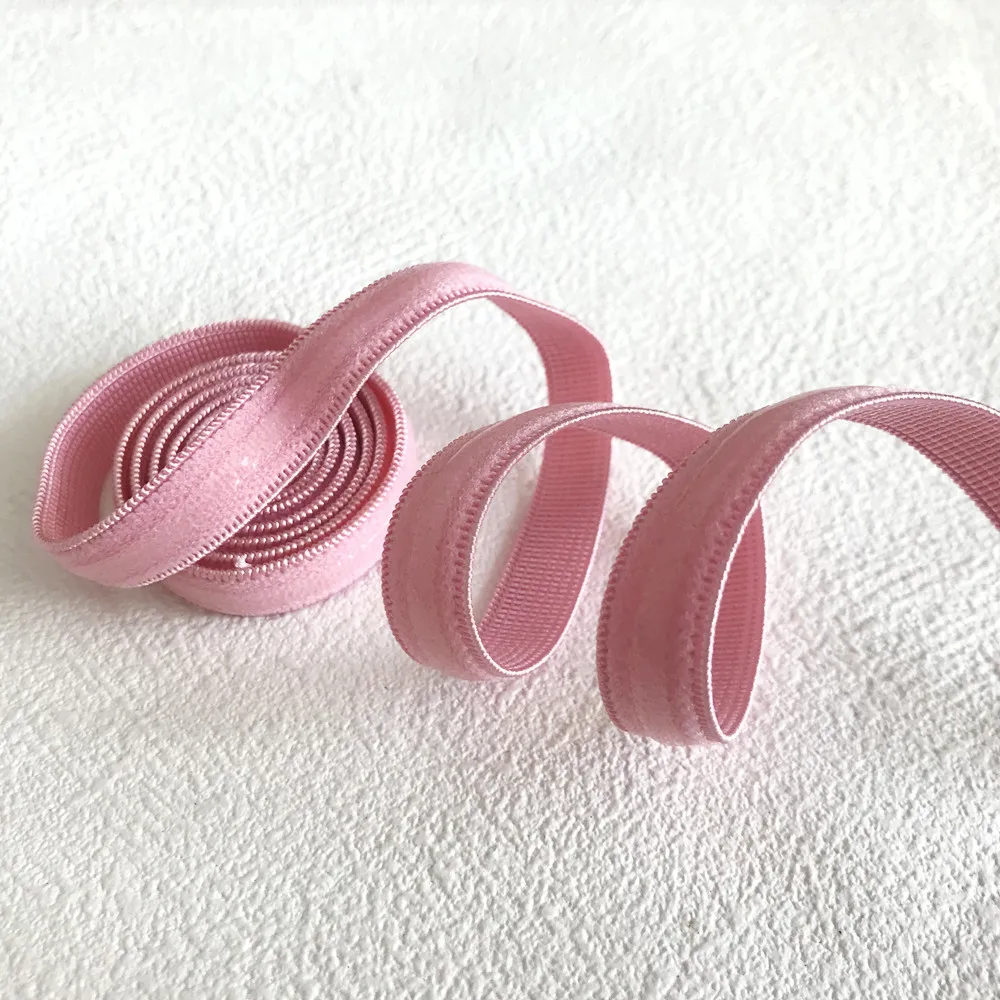 2Meter 10mm Transparent Silicone Non-slip Elastic Band Color Underwear Strap Rubber Stretch Lace Webbing DIY Belt Material