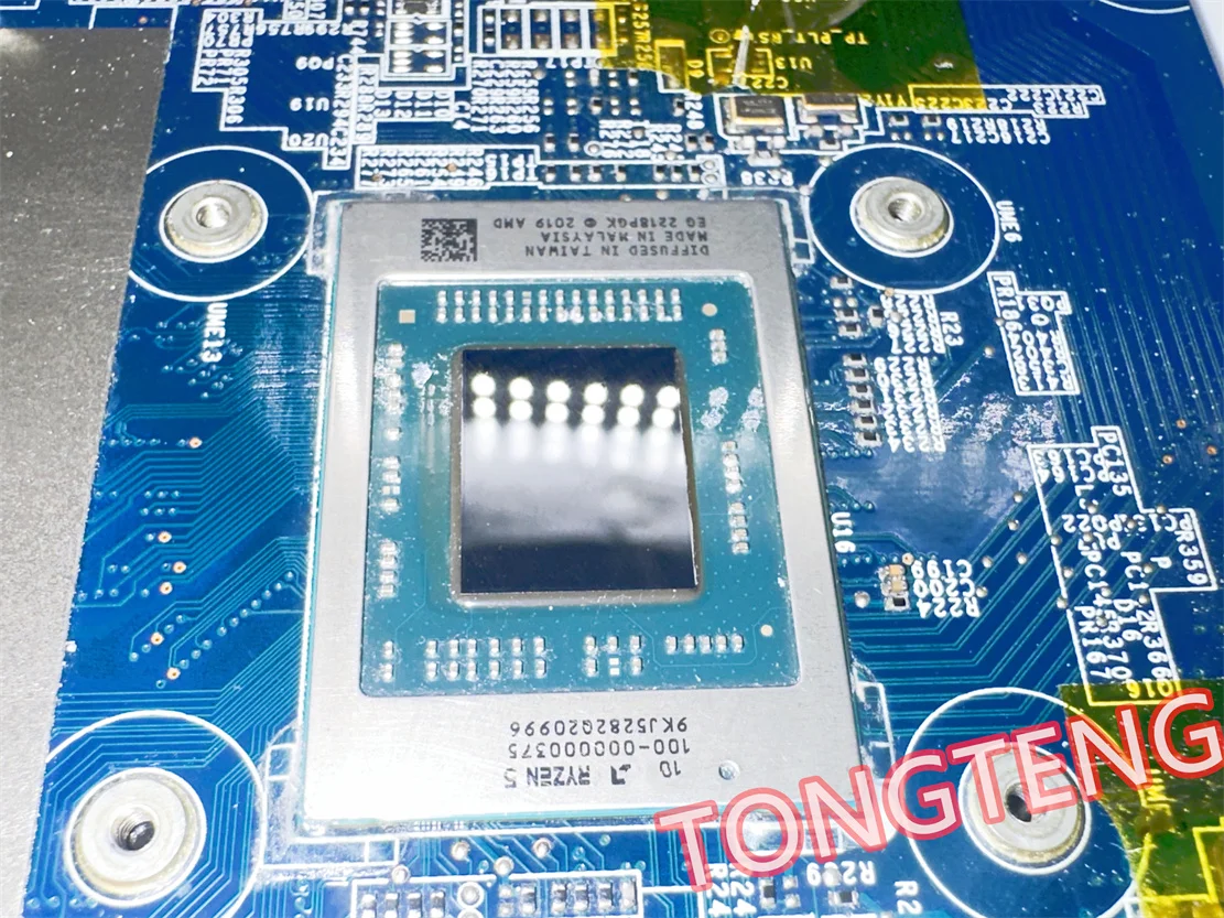 FOR MSI Modern 15 A5M MS-155L MS-155L1 LAPTOP MOTHERBOARD WITH R5-5500U CPU TEST OK