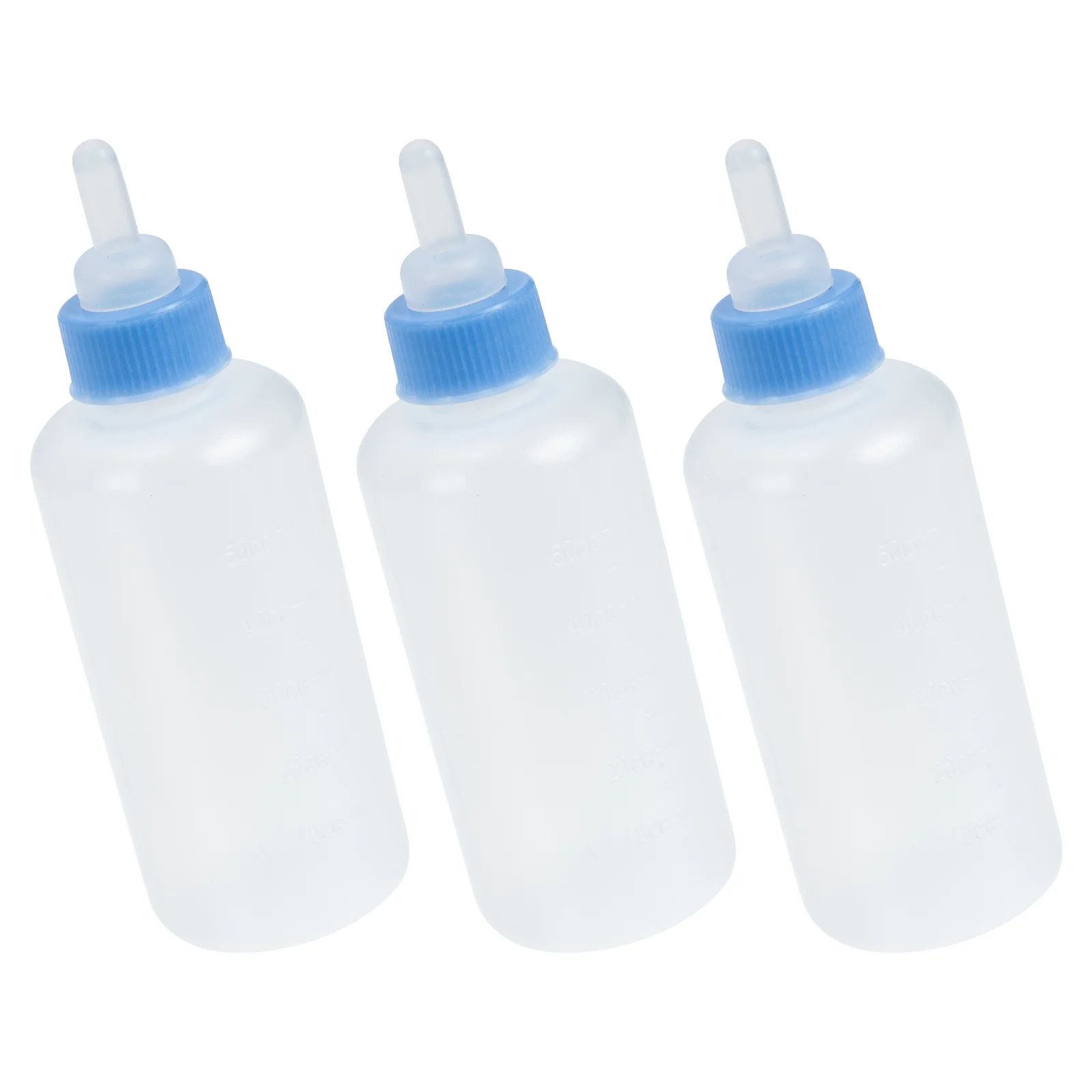 

3 Pcs Pet Bottle Milk Feeder Newborn Cat Feeders Household Lamb Dog Supplies Silica Gel Puppy Nursing
