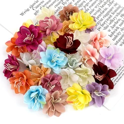 Artificial Orchid Flowers Head DIY Wedding Home Birthday Party Decor Christmas Decoration Wreath Scrapbooking Fake Flowers